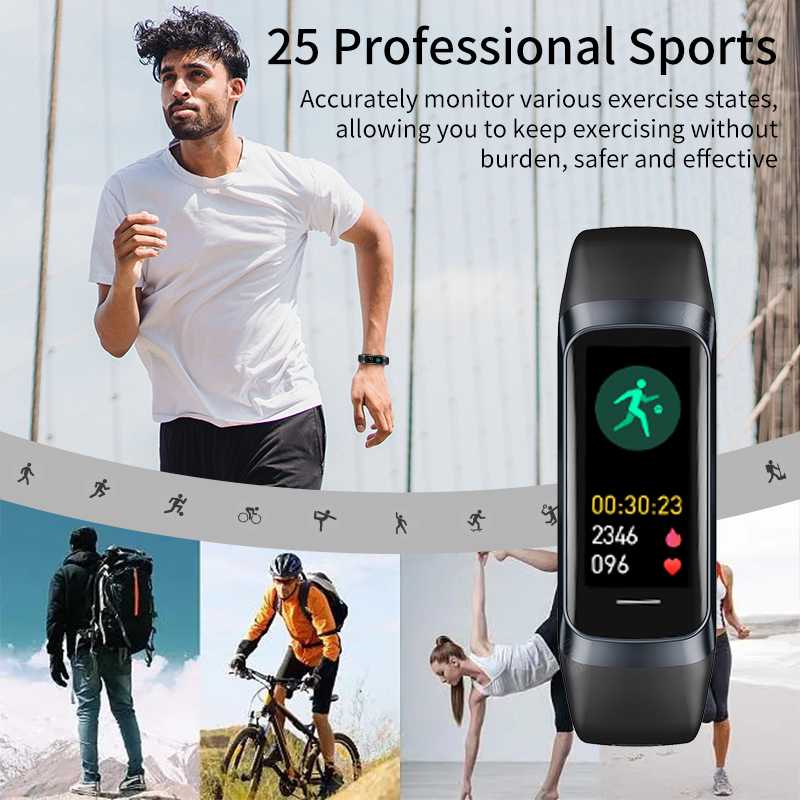 LIGE 1.1 pouces Amoled moniteu - Smartwatch Health Watches For Women avis et prix