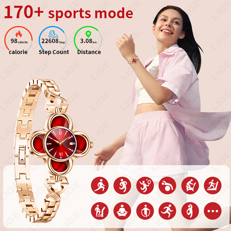 LIGE Quartz Smartwatch AI Brac - Smartwatch Digital Watches For Women avis et prix