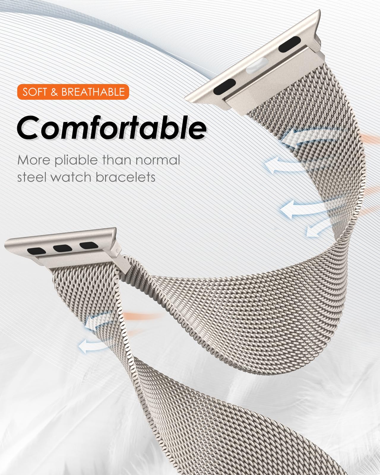 Bracelet milanais pour Bracele - Smartwatch Apple Watches For Women avis et prix
