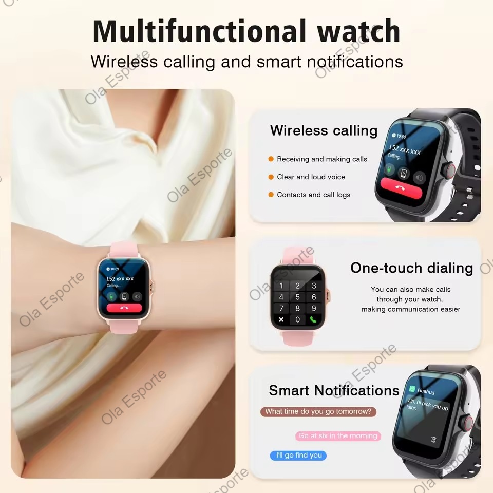Nouvelle montre intelligente 2 - Smartwatch Digital Watches For Women avis et prix