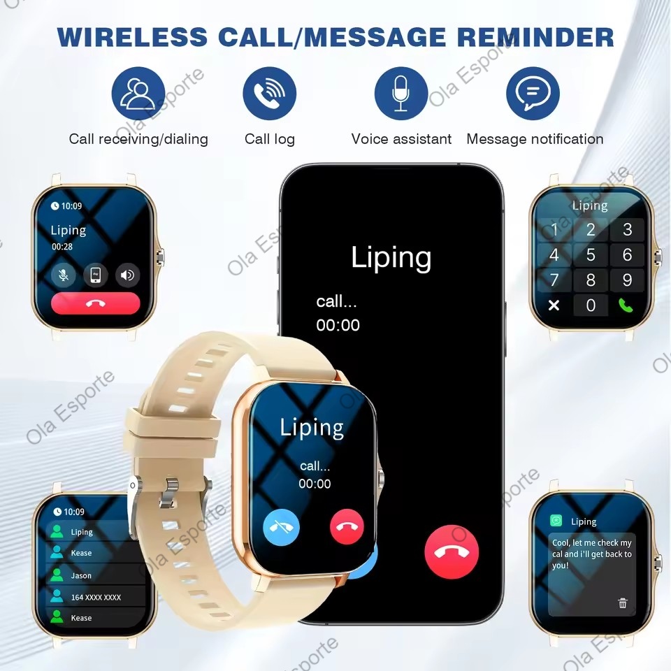 Nouvelle montre intelligente 2 - Smartwatch Digital Watches For Women avis et prix