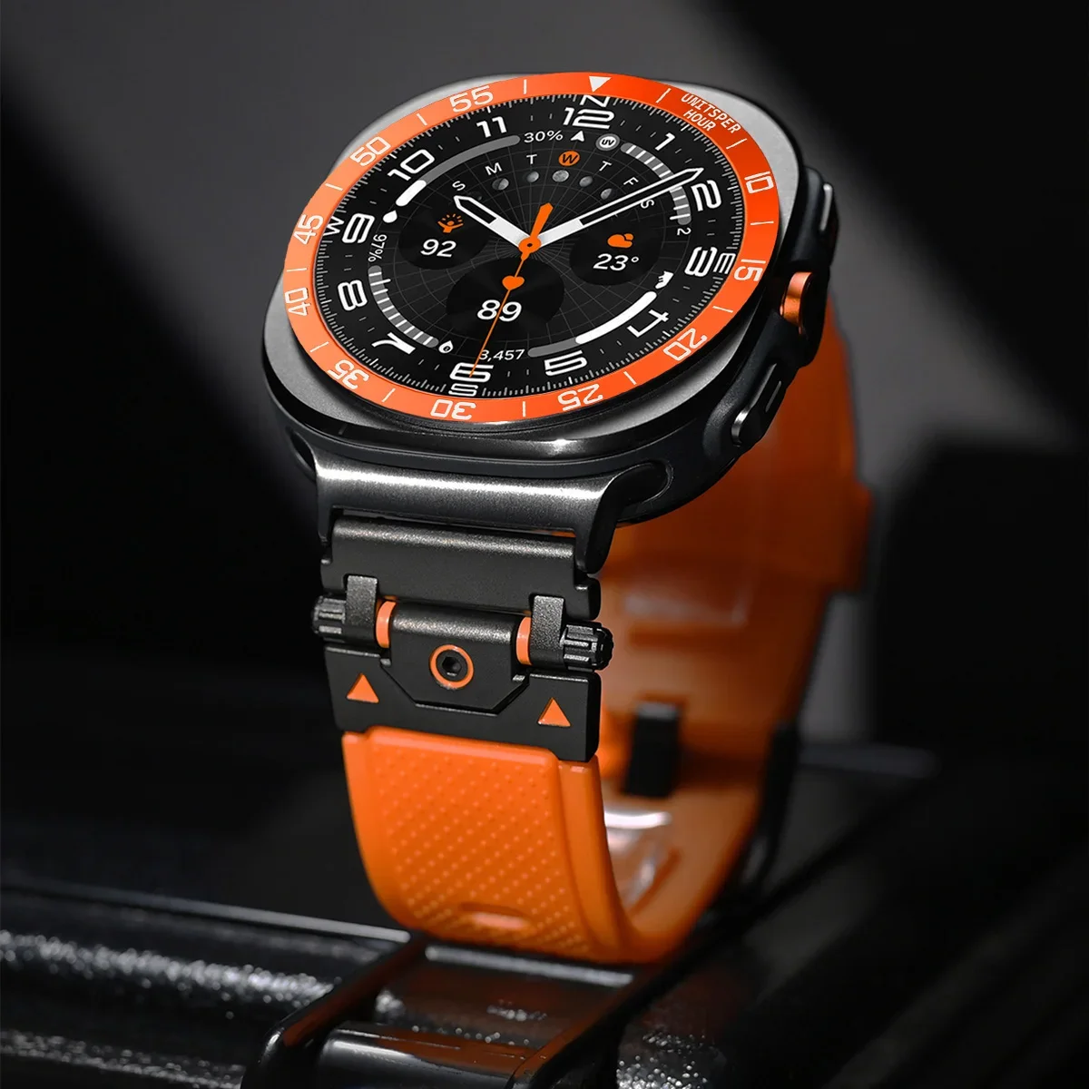 Boîtier à anneau de lunette en - Watch Smartwatch Android avis et prix
