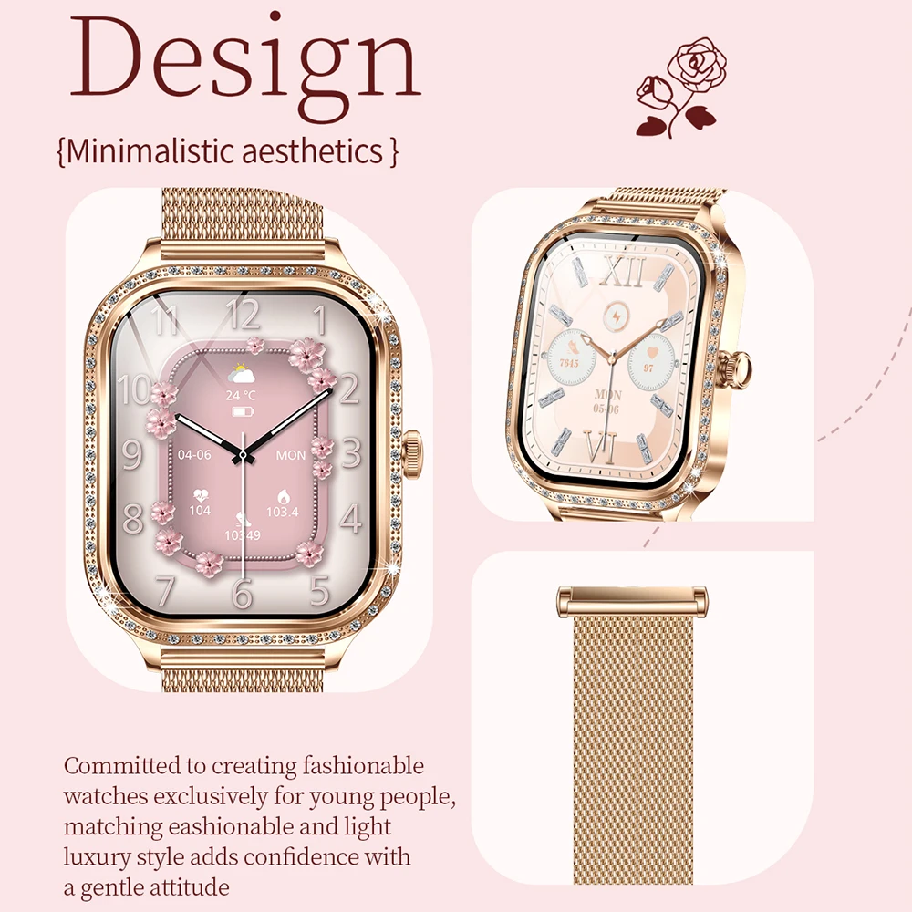 Montre connectée pour femmes,  - Smartwatch Angelo Watches avis et prix