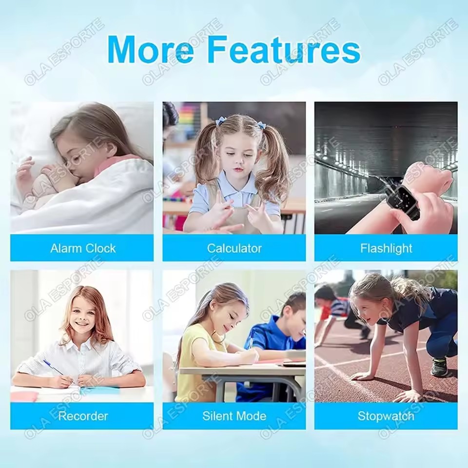 Nouvelle montre connectée pour - Smartwatch Digital Watches For Kid Boy With Alarm avis et prix