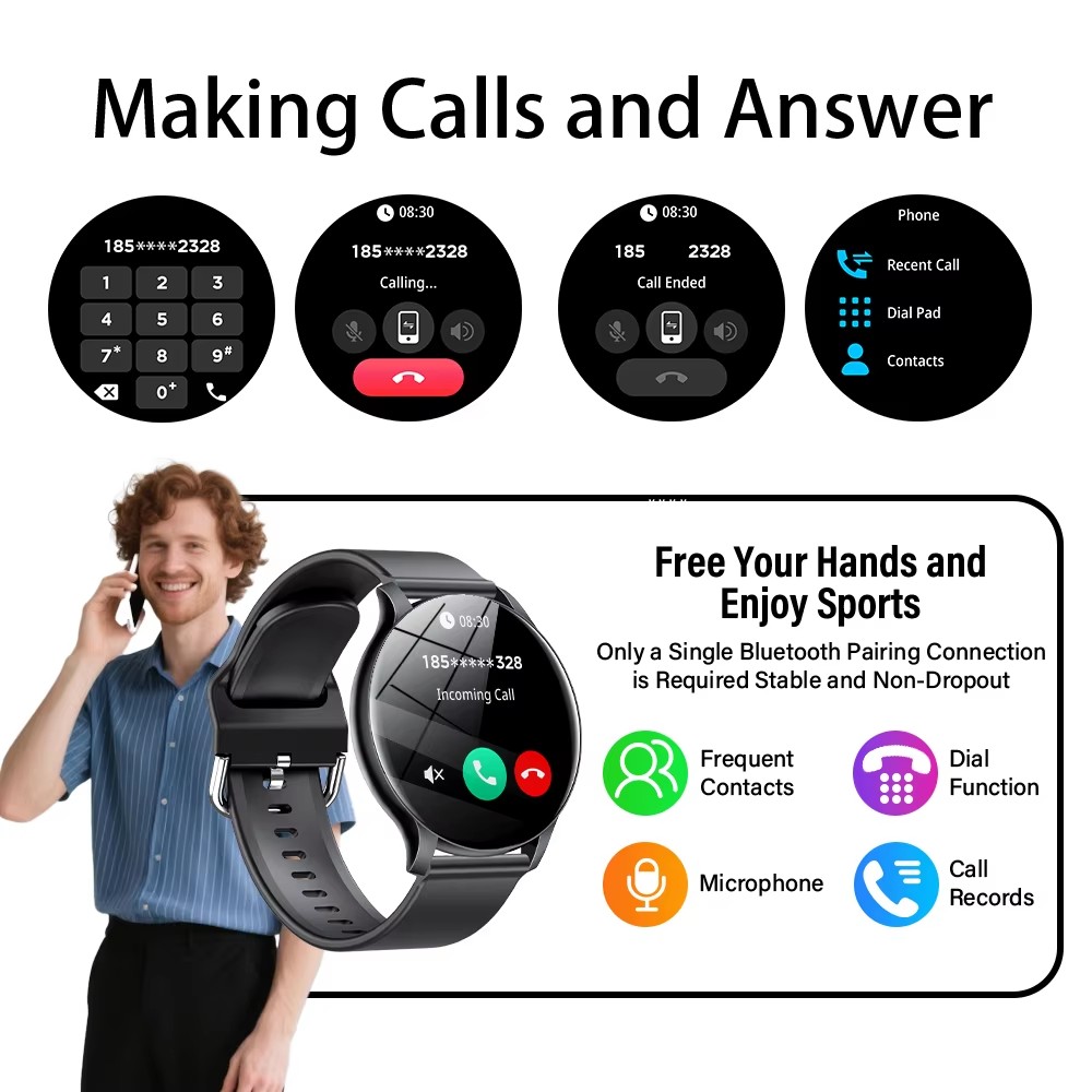 Nouvelle montre connectée 2025 - Watches Ladies Smartwatch avis et prix