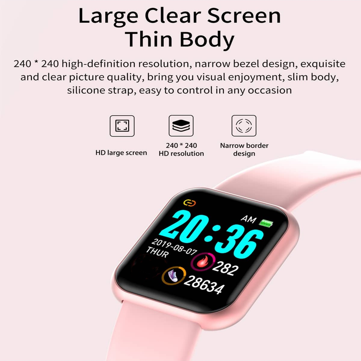 Montres numériques intelligent - Smartwatch Digital Watches For Kid Boy With Alarm avis et prix