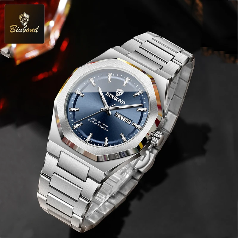 BINBOND mode tendance hommes m - Smartwatch Trending Watches For Men avis et prix