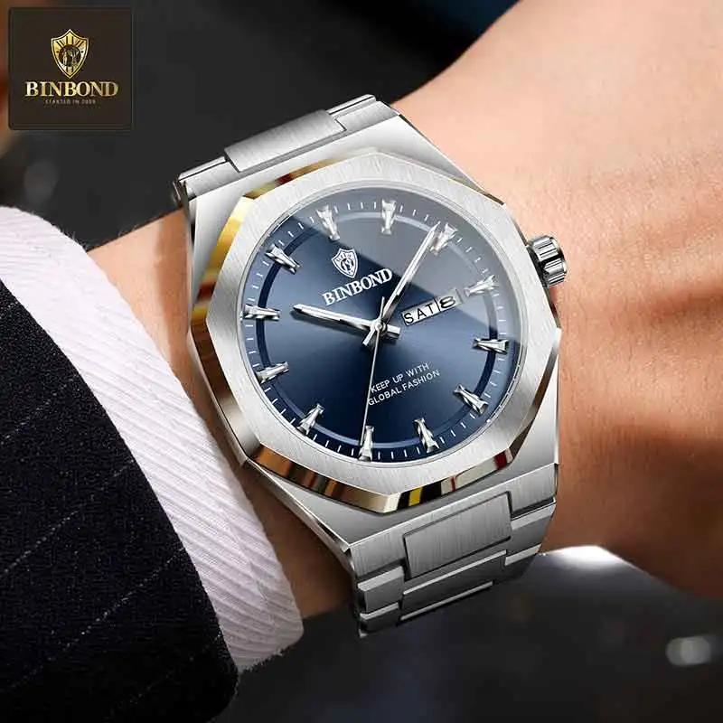 BINBOND mode tendance hommes m - Smartwatch Trending Watches For Men avis et prix
