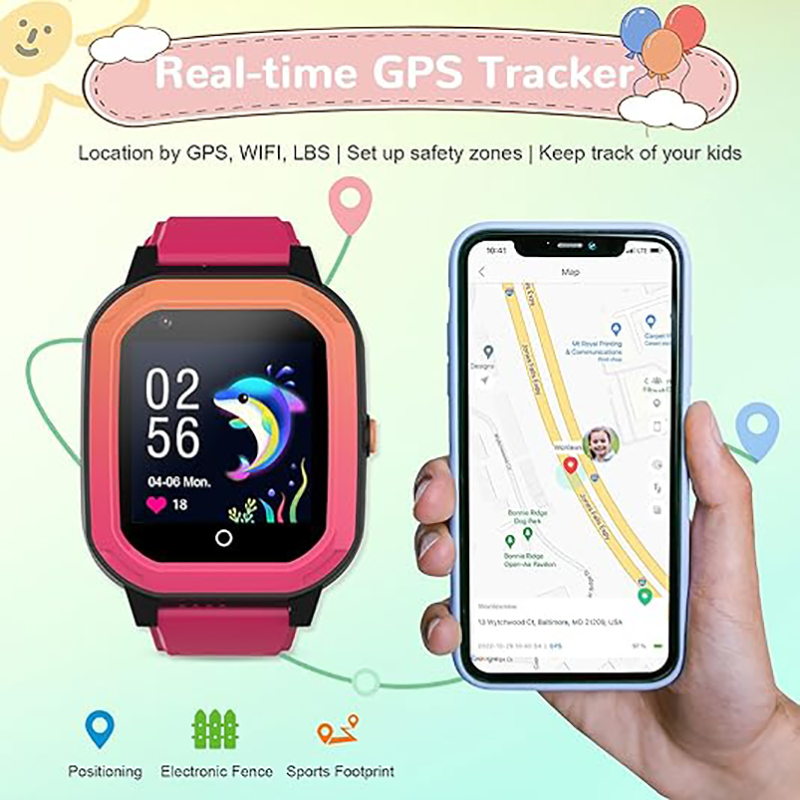 Wonlex 4G montre intelligente  - Smartwatch Digital Watches For Kids avis et prix
