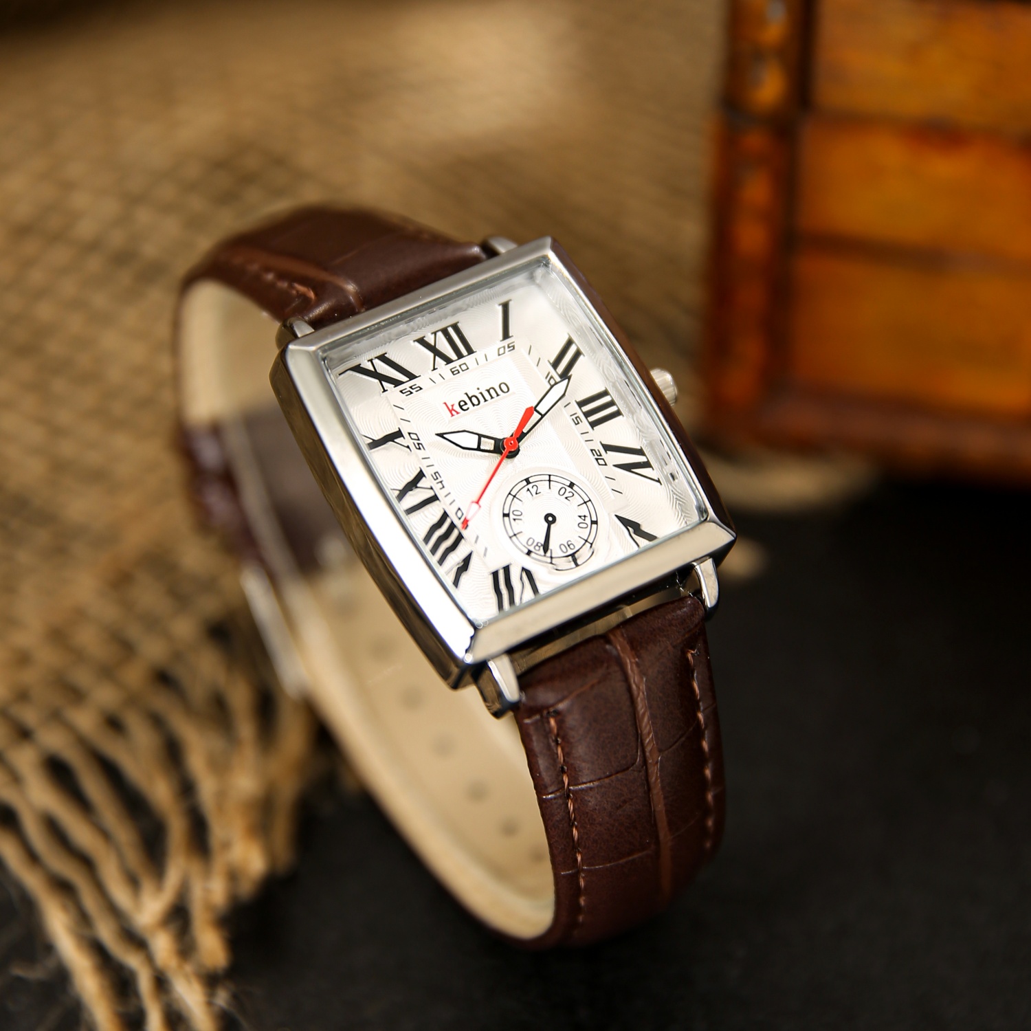 Montre à cadran carré pour hom - Smartwatch Square Watches For Men avis et prix
