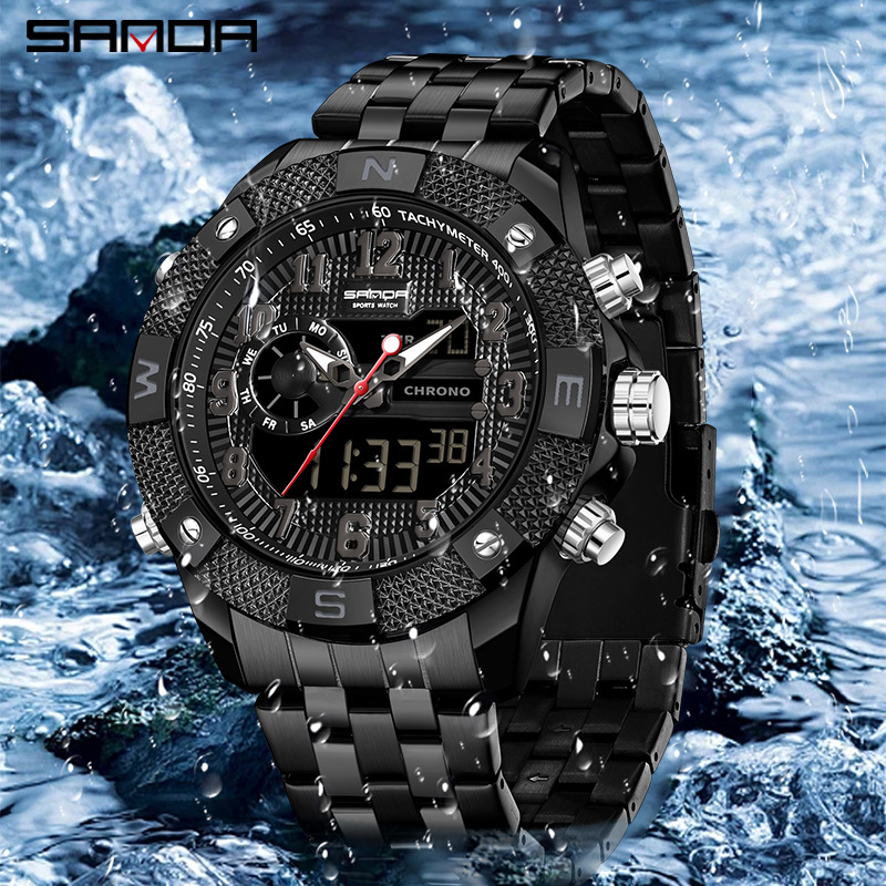 Montre électronique SANDA pour - Smartwatch Trending Watches For Men avis et prix