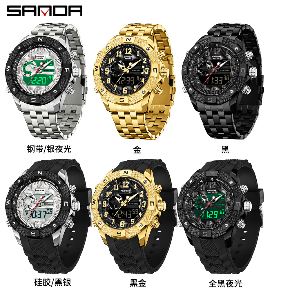 Montre électronique SANDA pour - Smartwatch Trending Watches For Men avis et prix