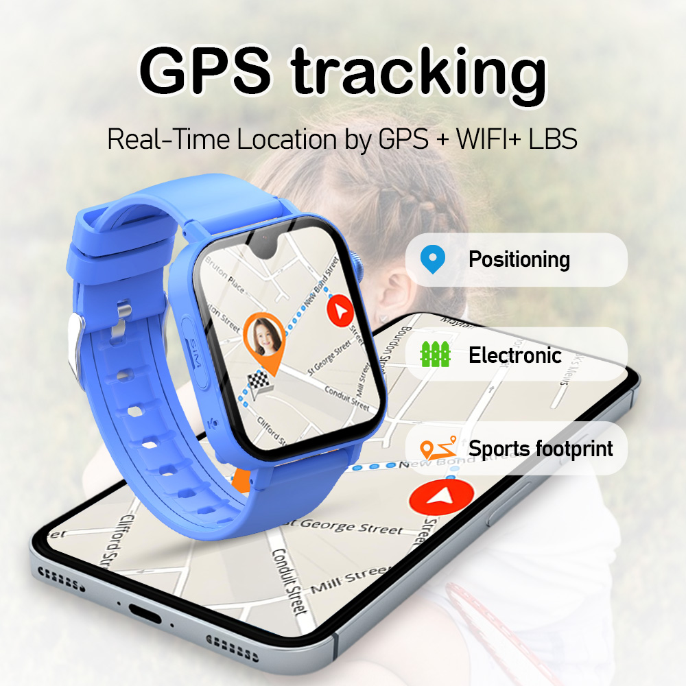 Wonlex KT36 4G montre intellig - Smartwatch Digital Watches For Kids avis et prix