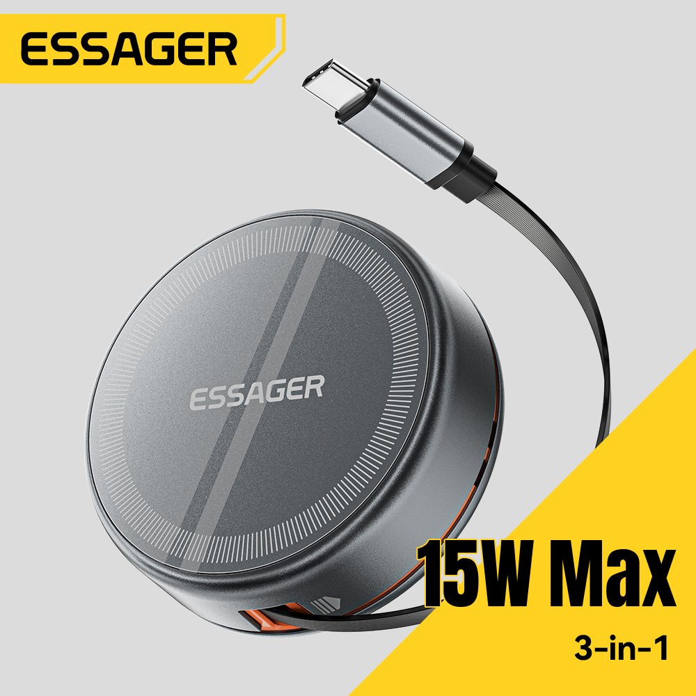 Essager 15W 3 en 1 chargeur sa - Smartwatch Apple Watch avis et prix
