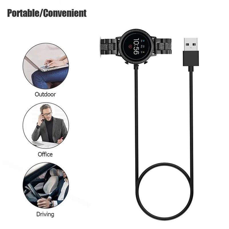 Station de chargement rapide m - Fossil Watches Smartwatch Gen 5 avis et prix
