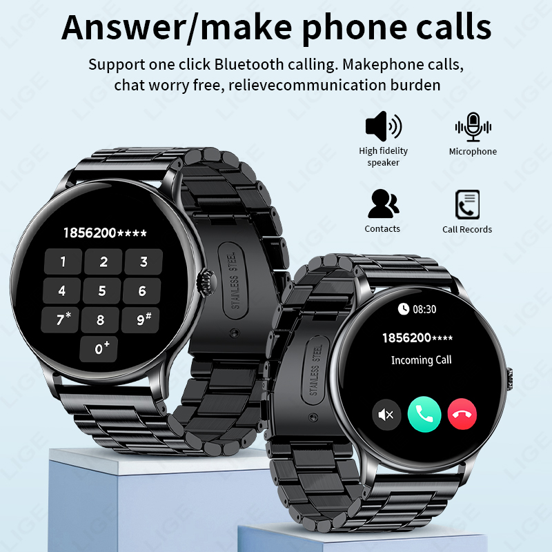 LIGE 2026 Nouvelle Montre Conn - Smartwatch Angelo Watches avis et prix