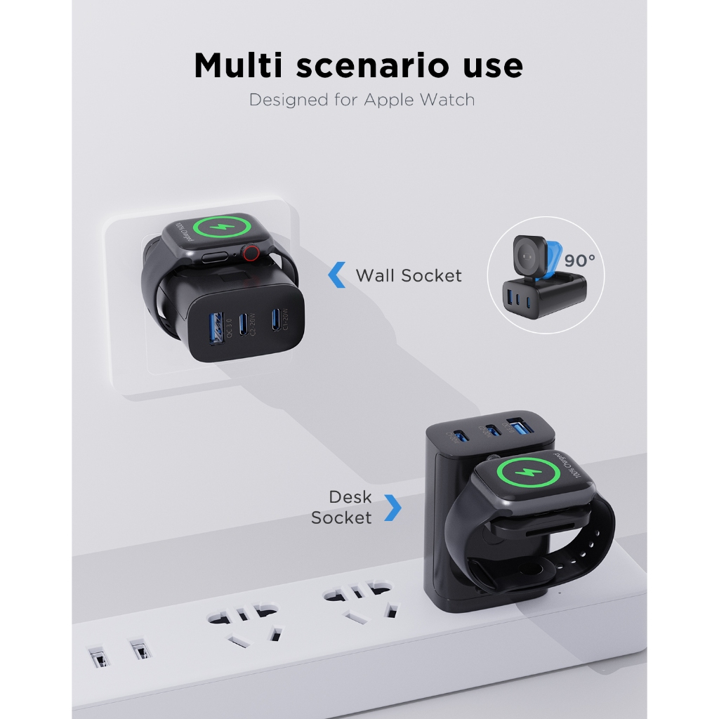 Oatsbasf-Adaptateur de chargeu - Smartwatch Apple Watch avis et prix