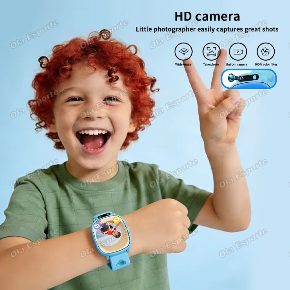 Montre connectée pour enfants, - Smartwatch Digital Watches For Kid Boy With Alarm avis et prix