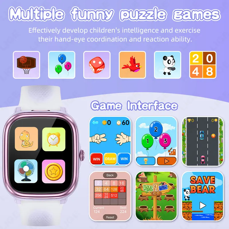 LIGE montre intelligente pour  - Smartwatch Watches Birthday Gift For Boys avis et prix