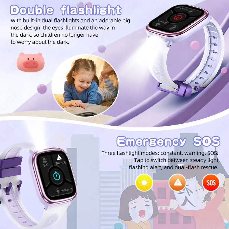 LIGE montre intelligente pour  - Smartwatch Watches Birthday Gift For Boys avis et prix