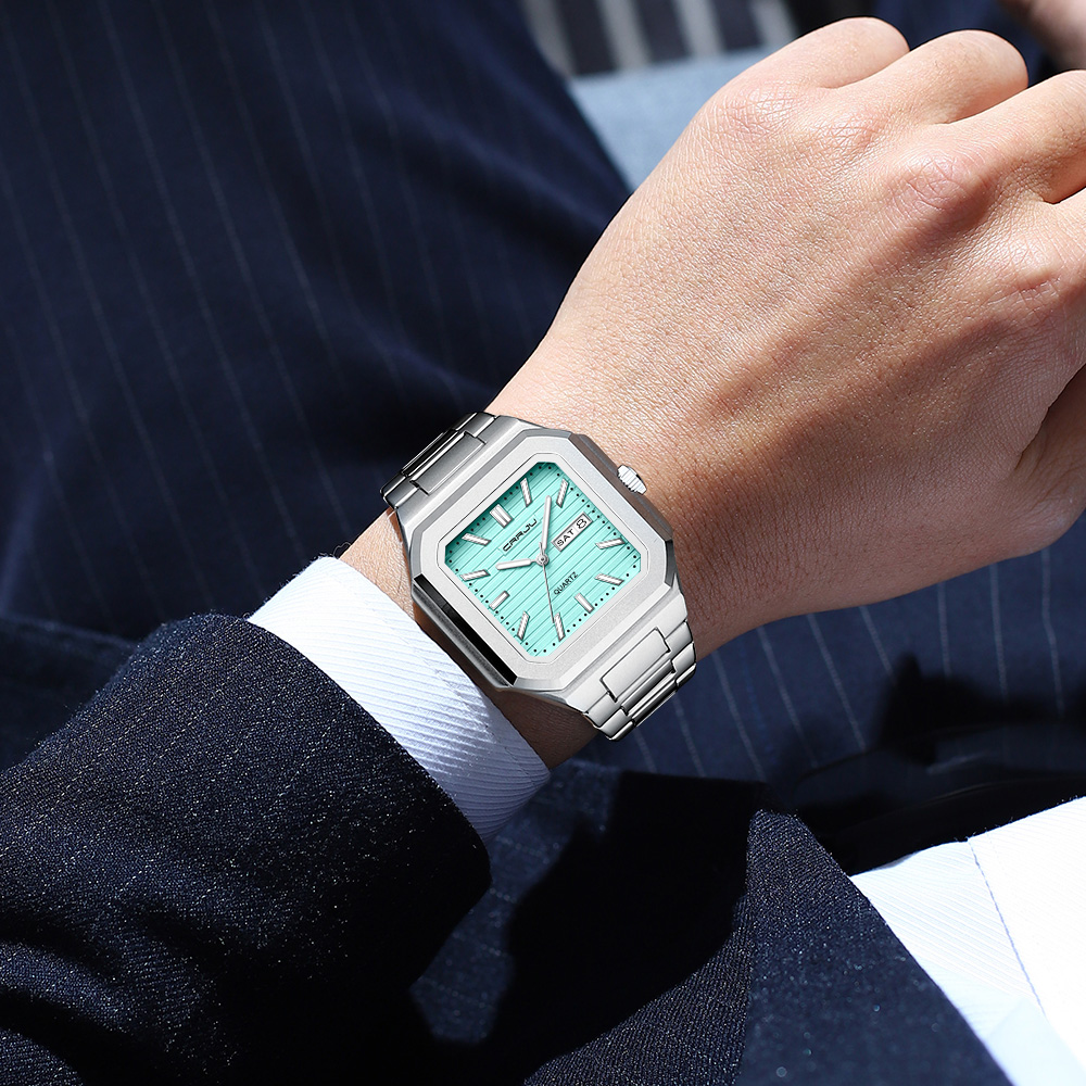 Montre décontractée pour homme - Smartwatch Square Watches For Men avis et prix