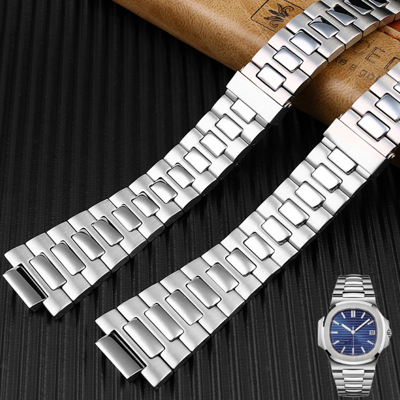 Bracelet de montre convexe en  - Patek Philippe Watch Nautilus avis et prix