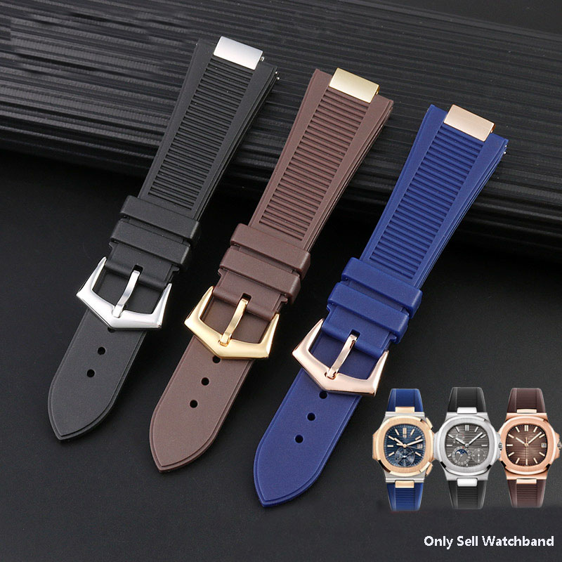 Ceinture en Silicone PP Patek  - Patek Philippe Watch Nautilus avis et prix