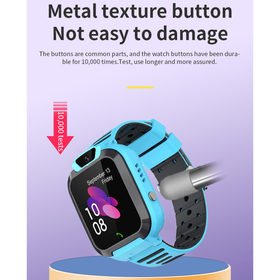 Montre intelligente étanche po - Smartwatch Digital Watches For Kid Boy With Alarm avis et prix