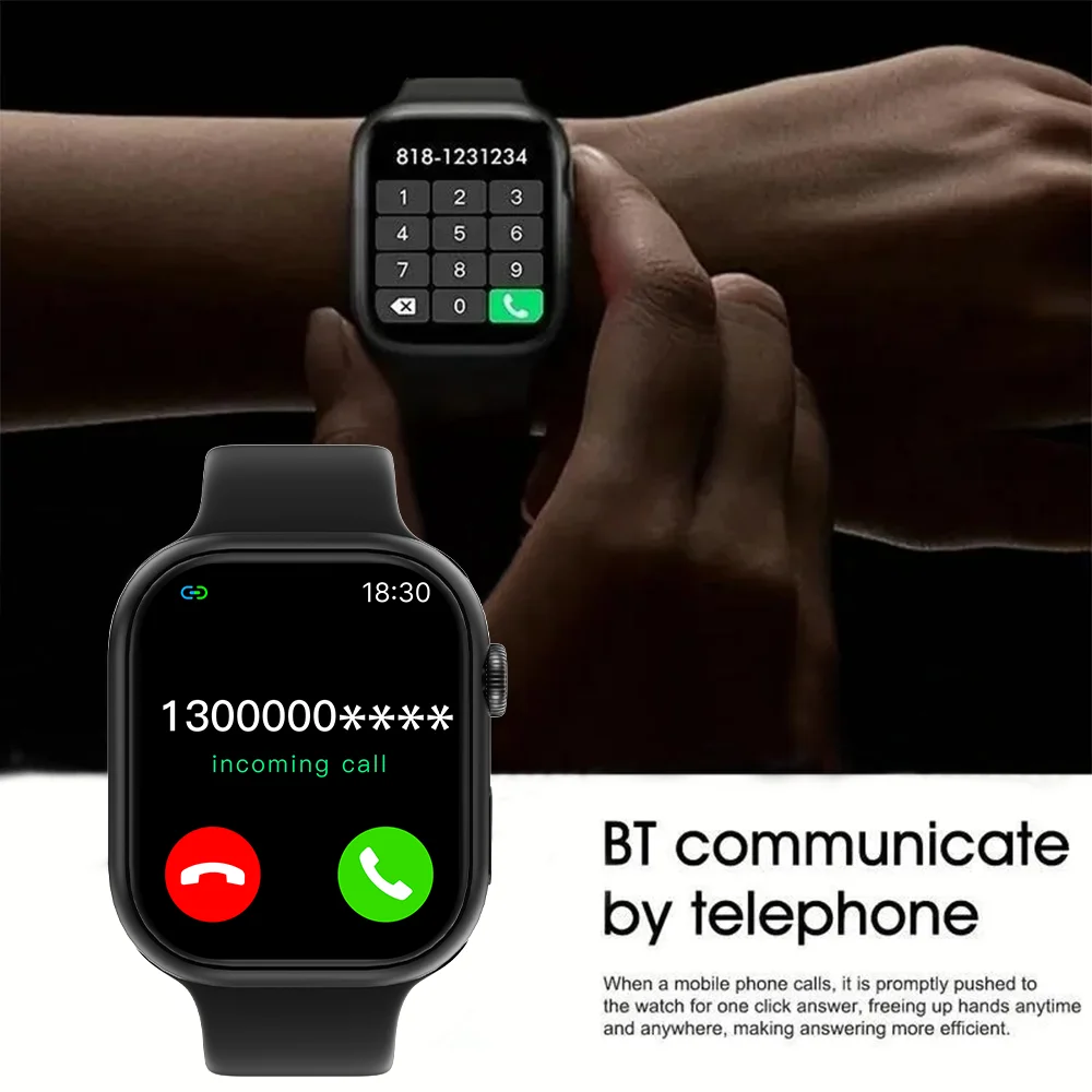 2025 nouvelle montre intellige - Smartwatch Square Watches For Men avis et prix