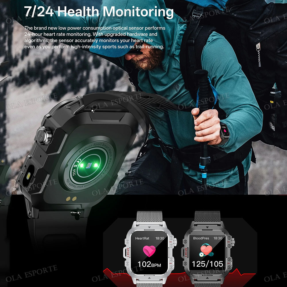 Montre connectée militaire GPS - Smartwatch Angelo Watches avis et prix