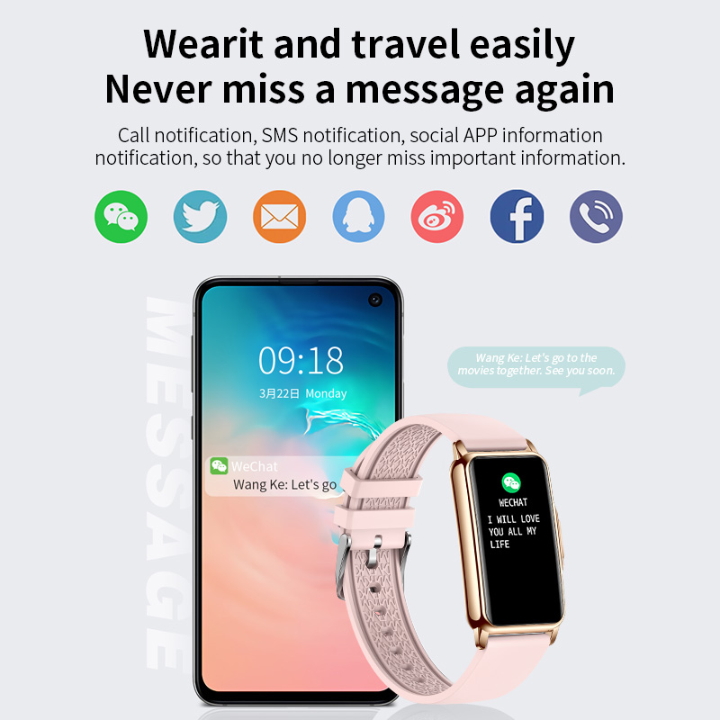 LIGE podomètre Bluetooth appel - Watches Ladies Smartwatch avis et prix